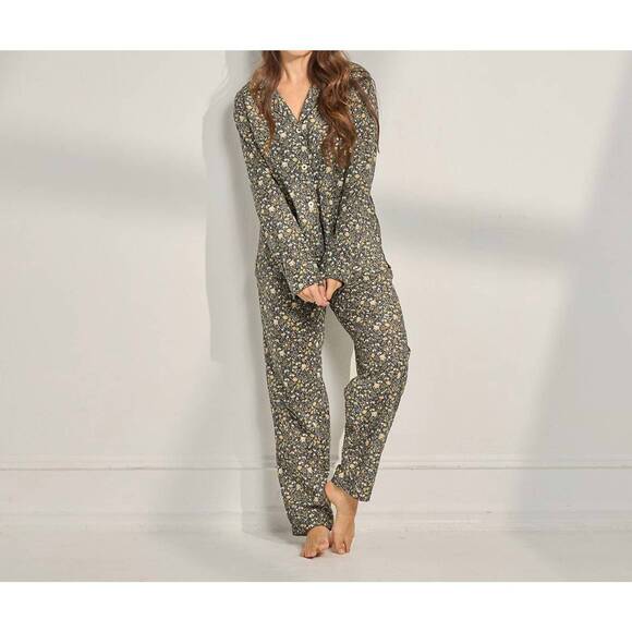 THE SLEEP CODE Other - NEW THE SLEEP CODE floral organic cotton long pajama set in autumn floral